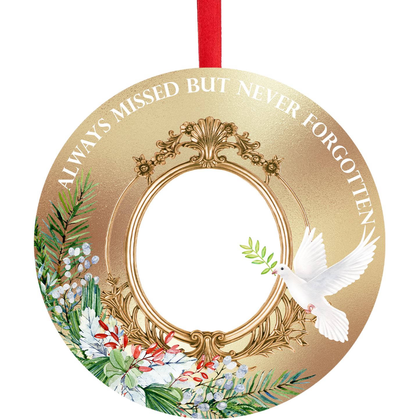 Always missed but never Forgotten Ornament