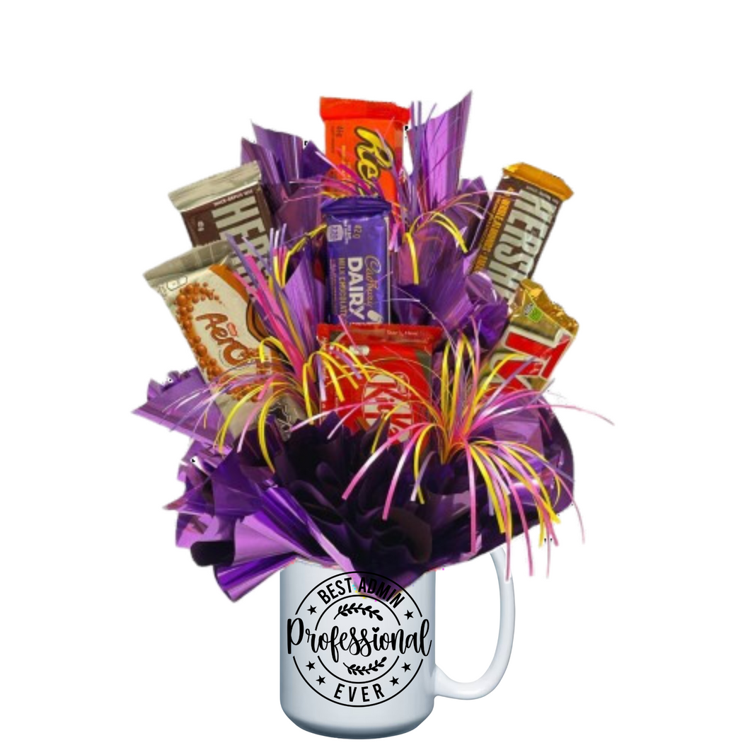 Best Admin Professional Ever - Candy Bouquet