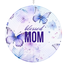 Load image into Gallery viewer, Blessed Mom Wind Spinner
