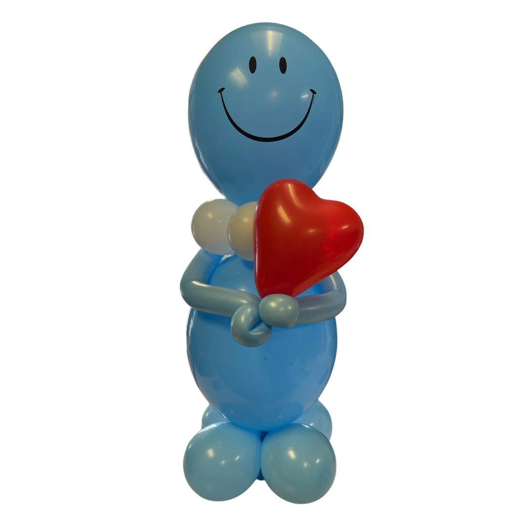 Balloon Buddy - Blue and White