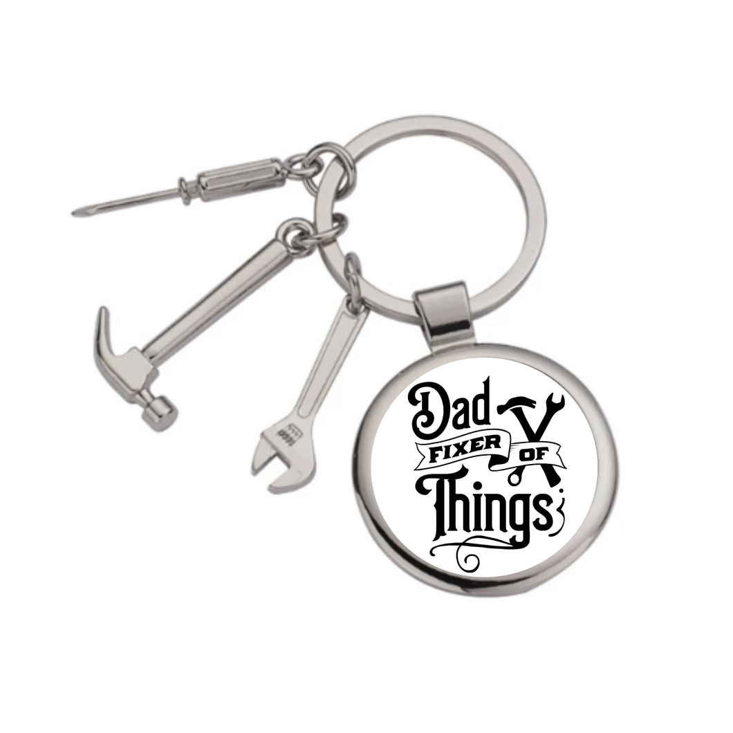 Tools - Dad Fixer of Things Keychain