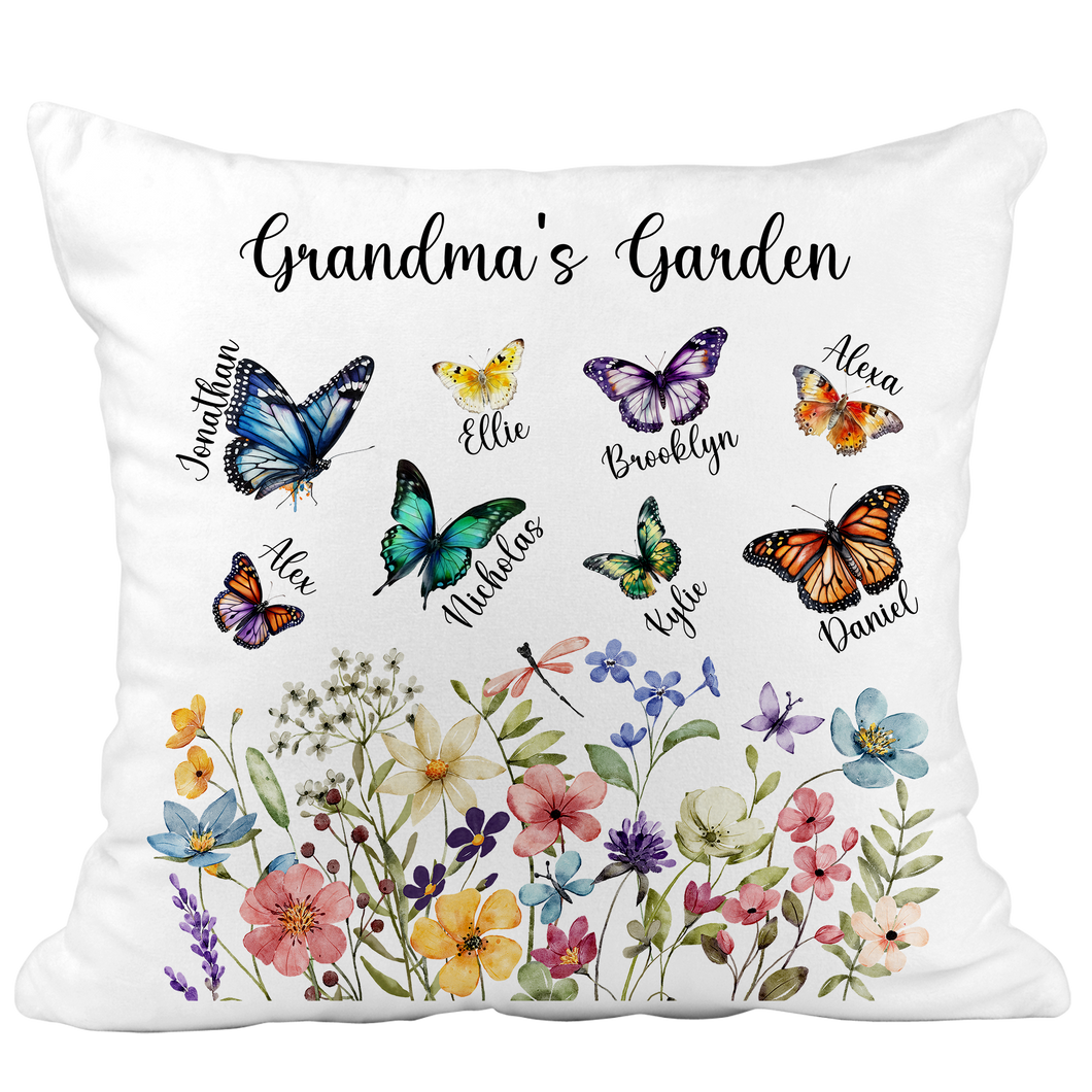 Garden Name Pillow