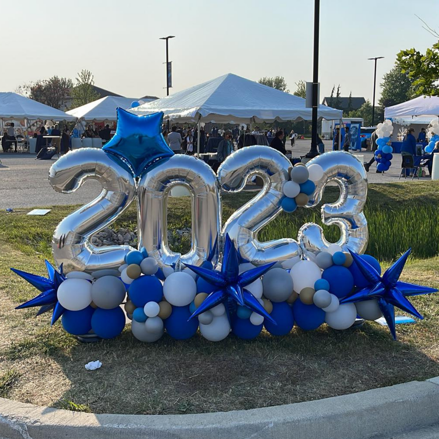 2026 Marquee - Blue Silver and Gold