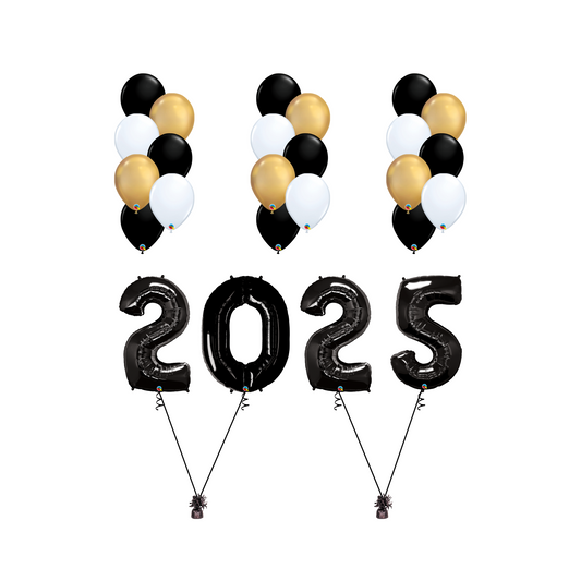 2025 New Year"s Bundle - Black Gold and White