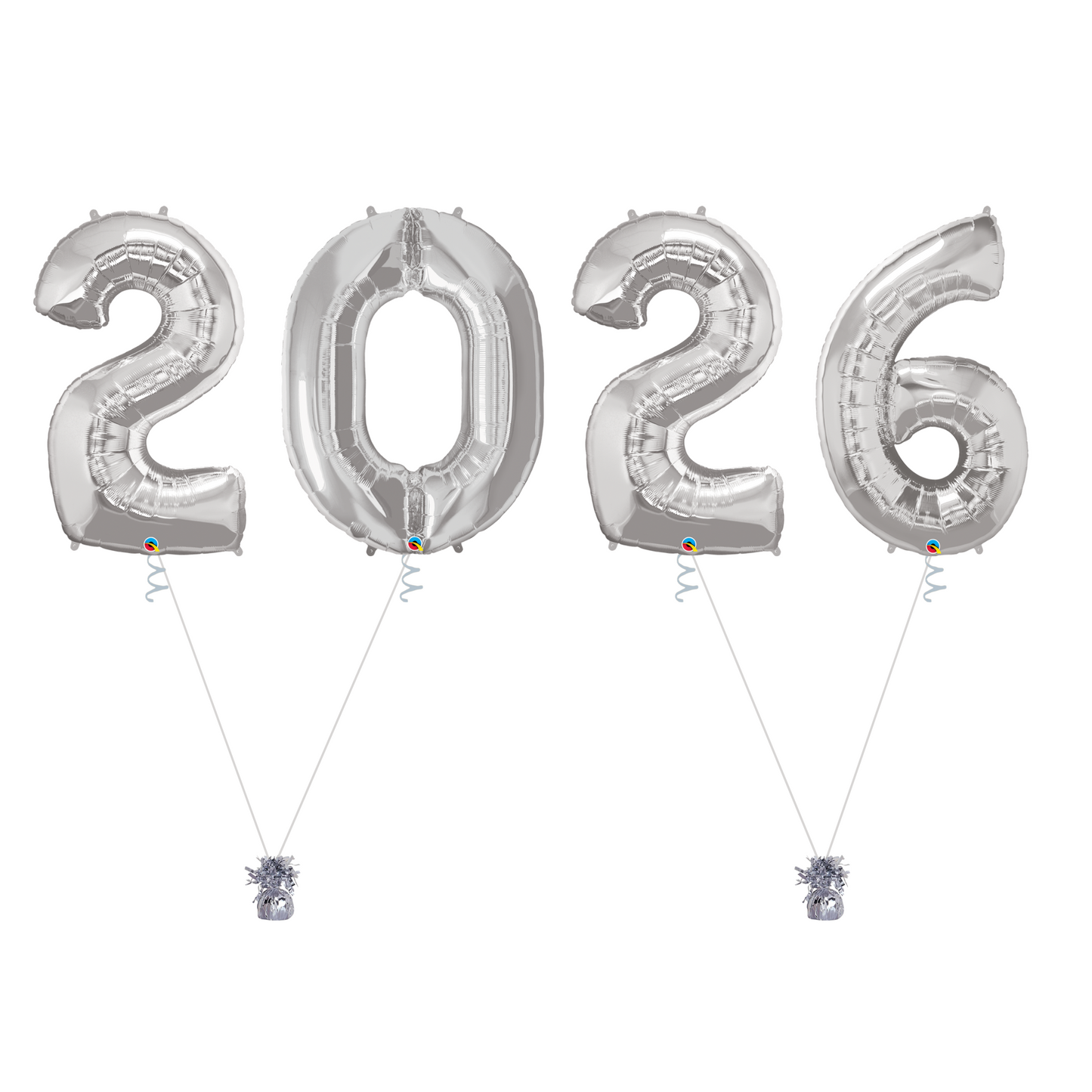2026 - 34" Numbers - Silver