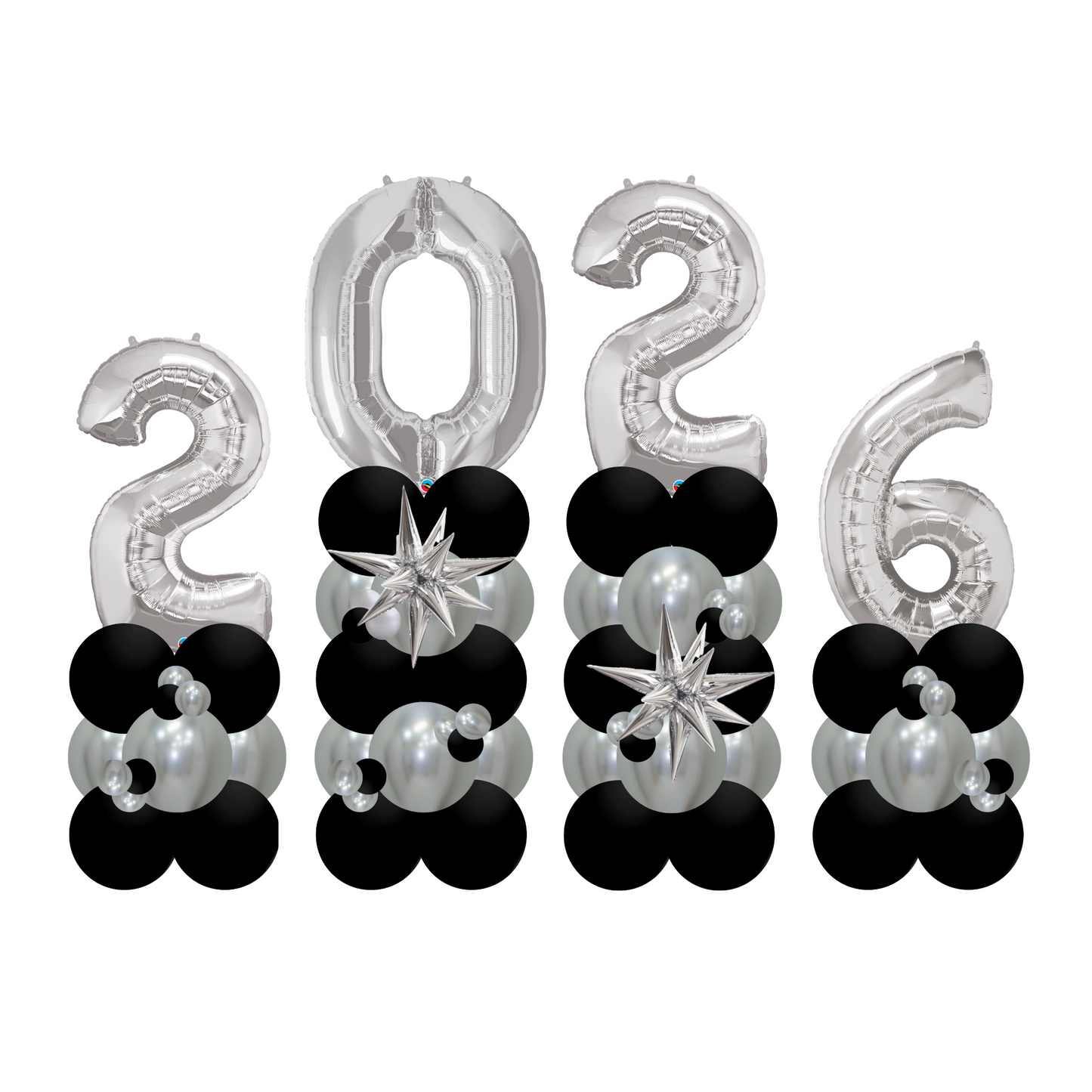2026 Columns - Black and Silver