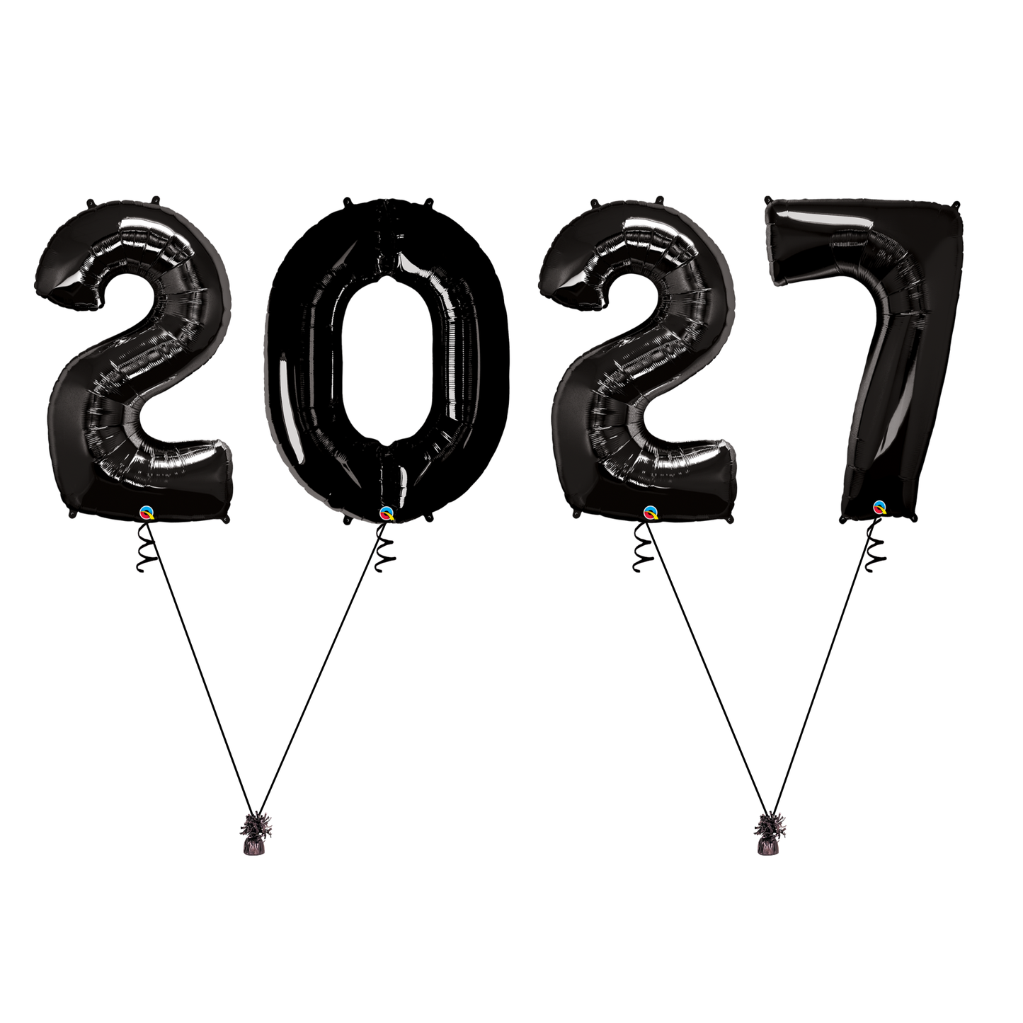 2027 - 34" Numbers - Black