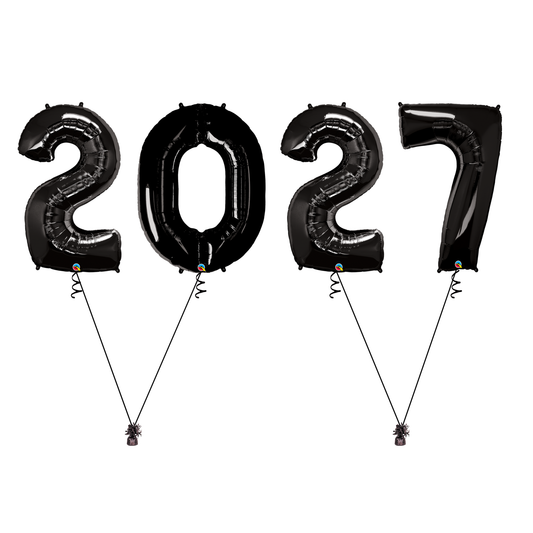 2027 - 34" Numbers - Black