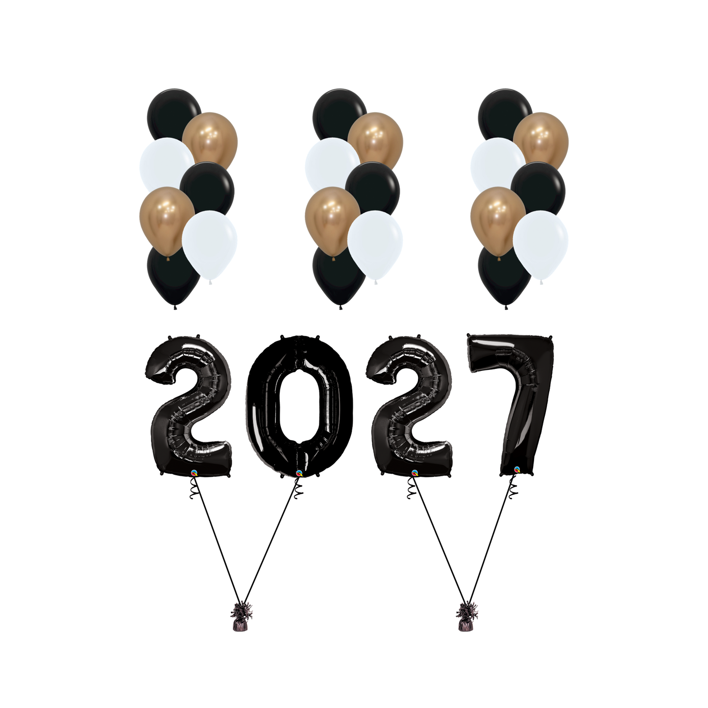 2027 New Year"s Bundle - Black Gold and White
