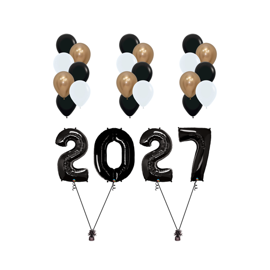 2027 New Year"s Bundle - Black Gold and White