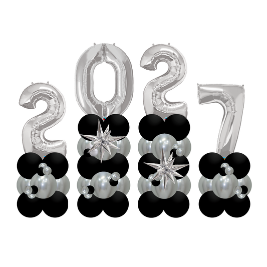 2027 Columns - Black and Silver
