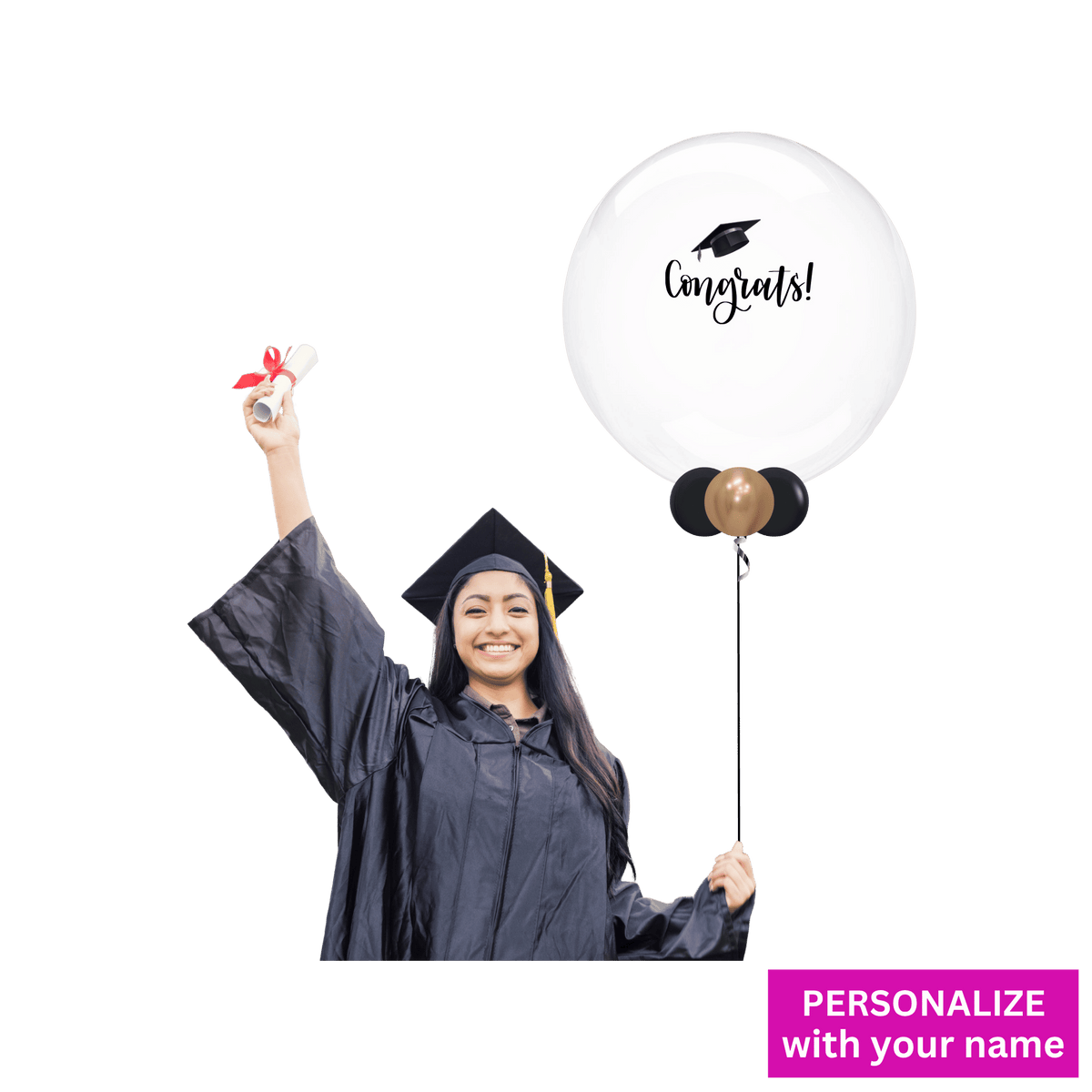 Congrats Bubble Balloon