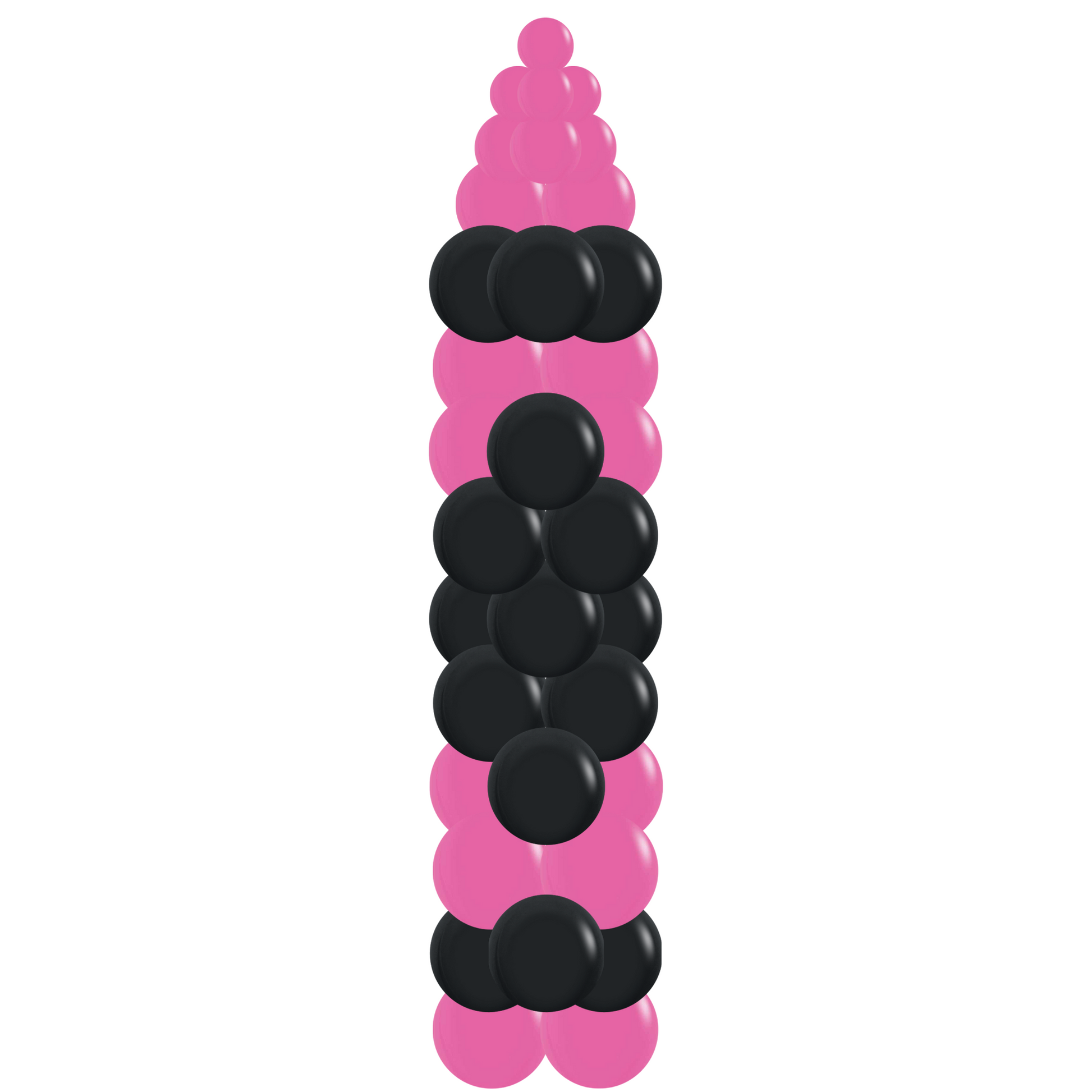 7ft Pink Crayon Balloon Column (Indoor)