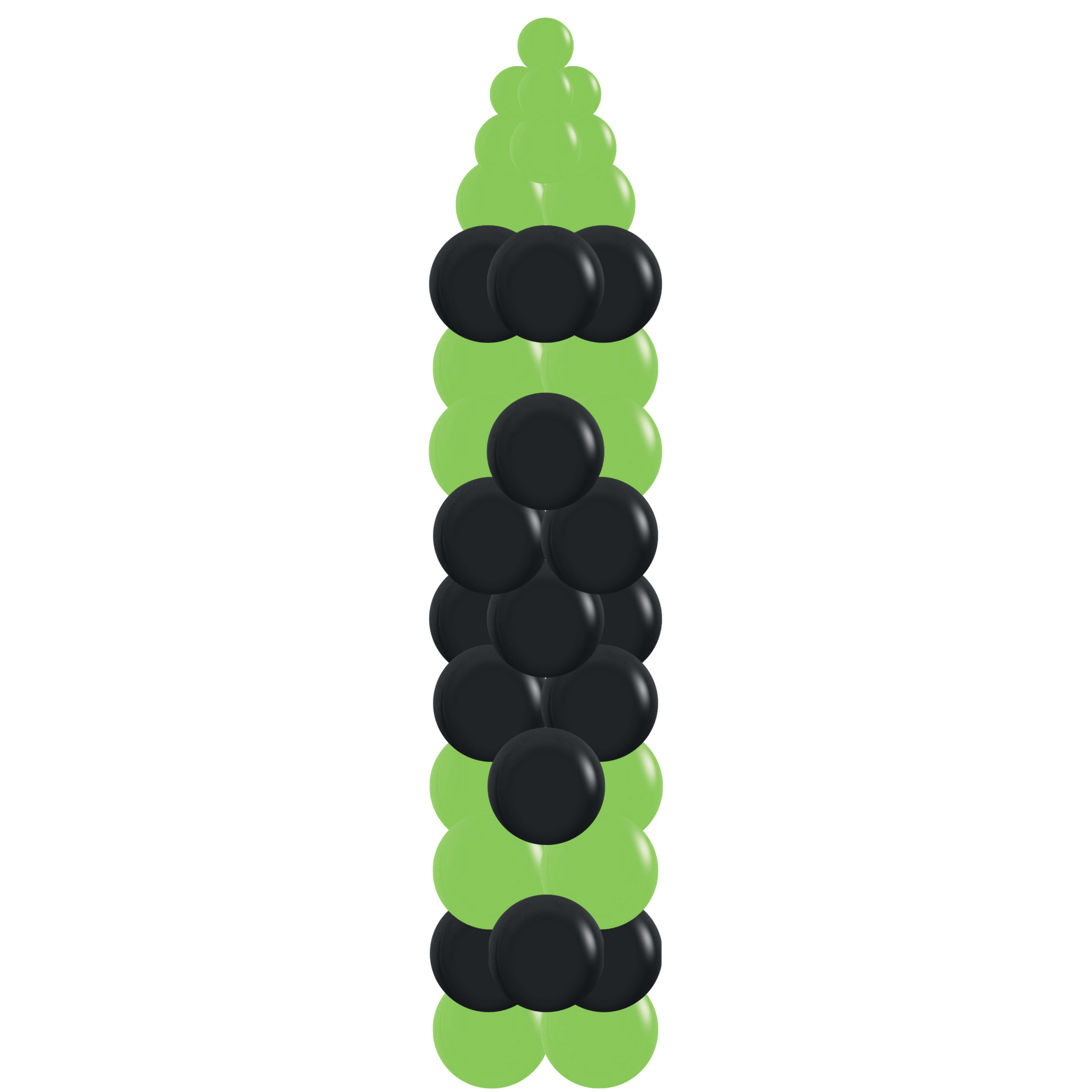 7ft Lime Green Crayon Balloon Column (Indoor)