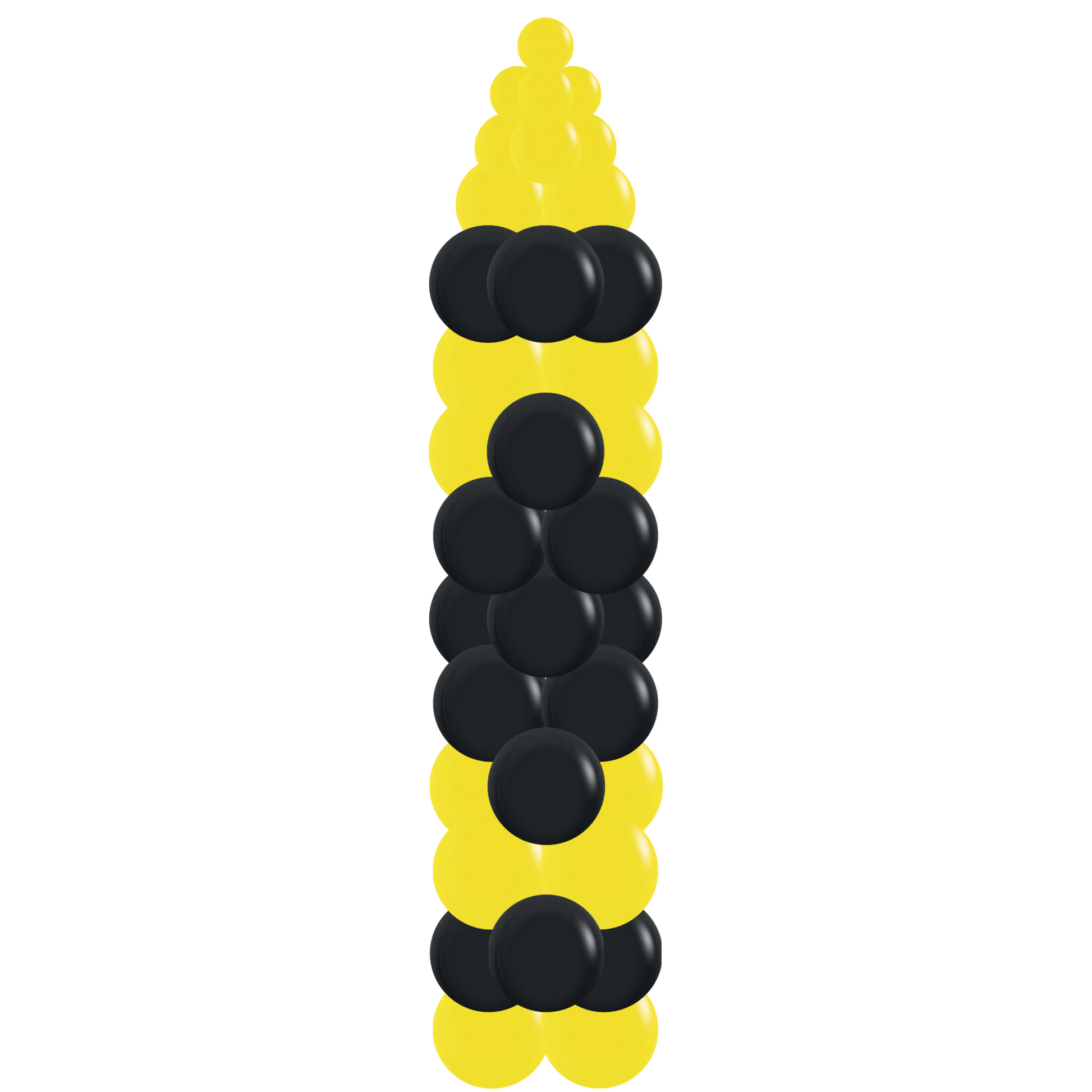 7ft Yellow Crayon Balloon Column (Indoor)