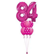 Load image into Gallery viewer, Bouquet of 8 Balloons - Pink Polka Dot
