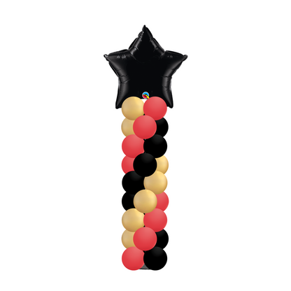 8ft Column - Star Topper (Outdoor)