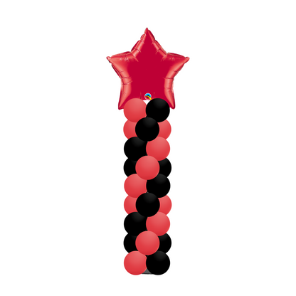 8ft Column - Star Topper (Outdoor)