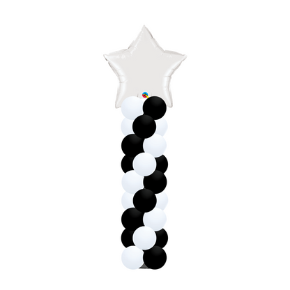 8ft Column - Star Topper (Outdoor)