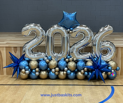 2026 Marquee - Blue Silver & Gold
