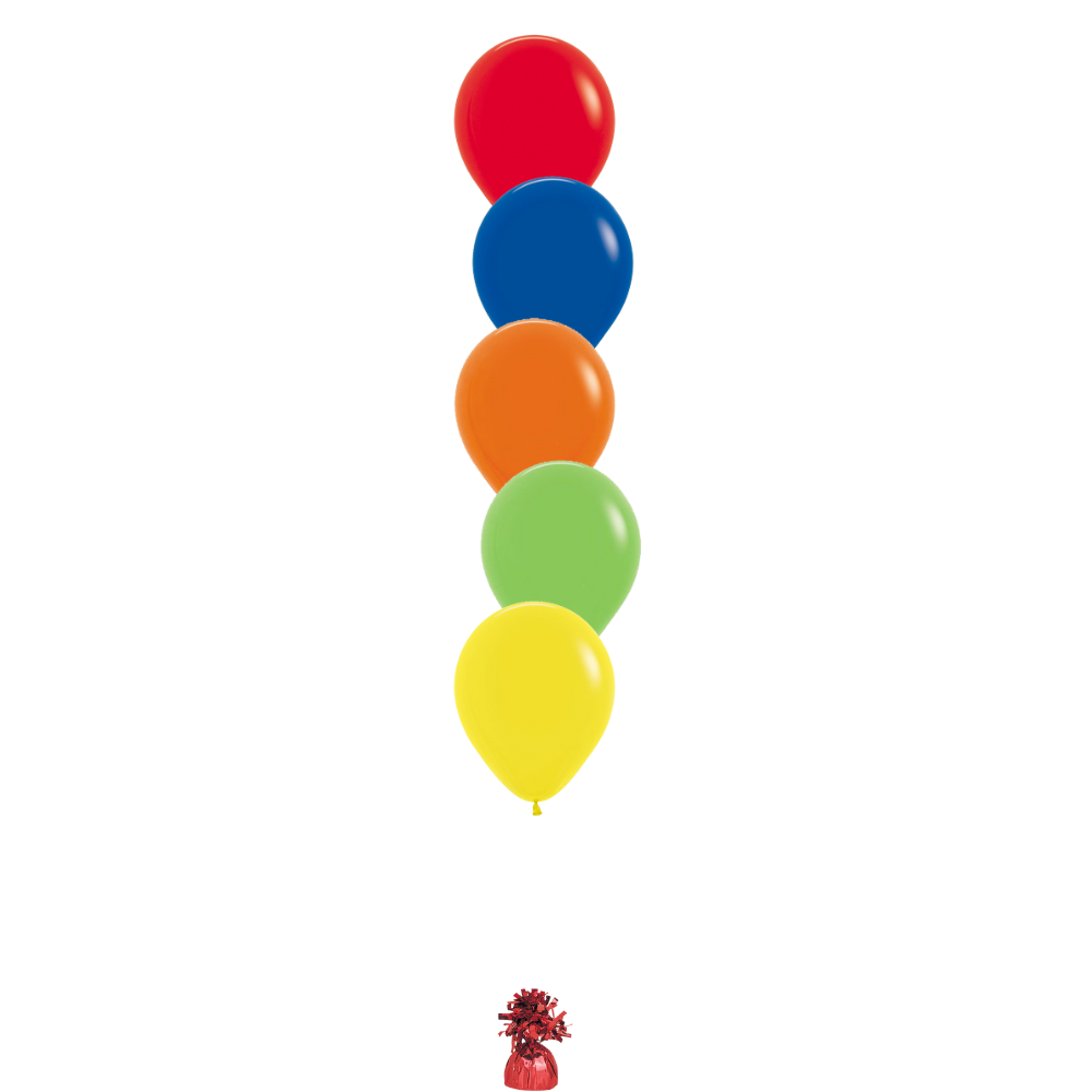 Bouquet of 5 Latex Balloons