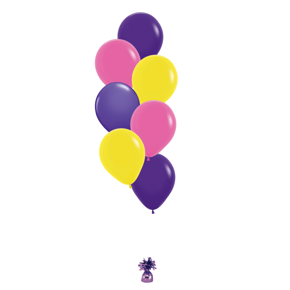 Bouquet of 7 Latex Balloons