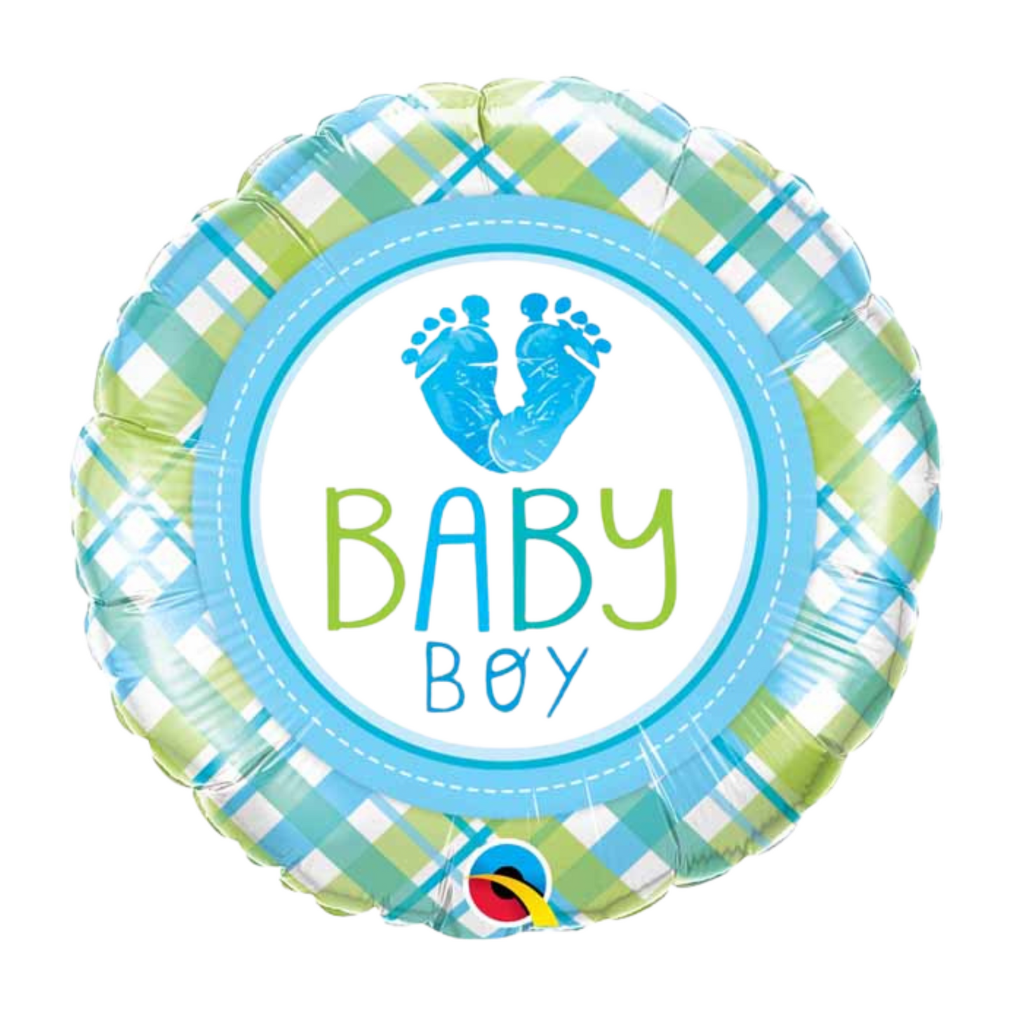 Baby Boy Feet 18" Foil Balloon
