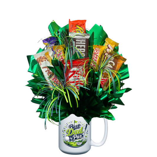 Best Dad by Par Candy Bouquet