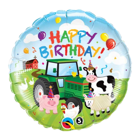 Birthday Barnyard 18" Foil
