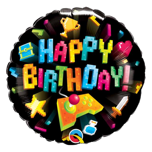 Birthday Gaming 18" Foil