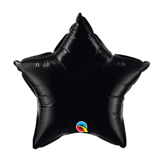 Black Star 19" Foil Balloon