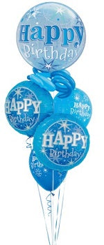 Blue Sparkle Birthday