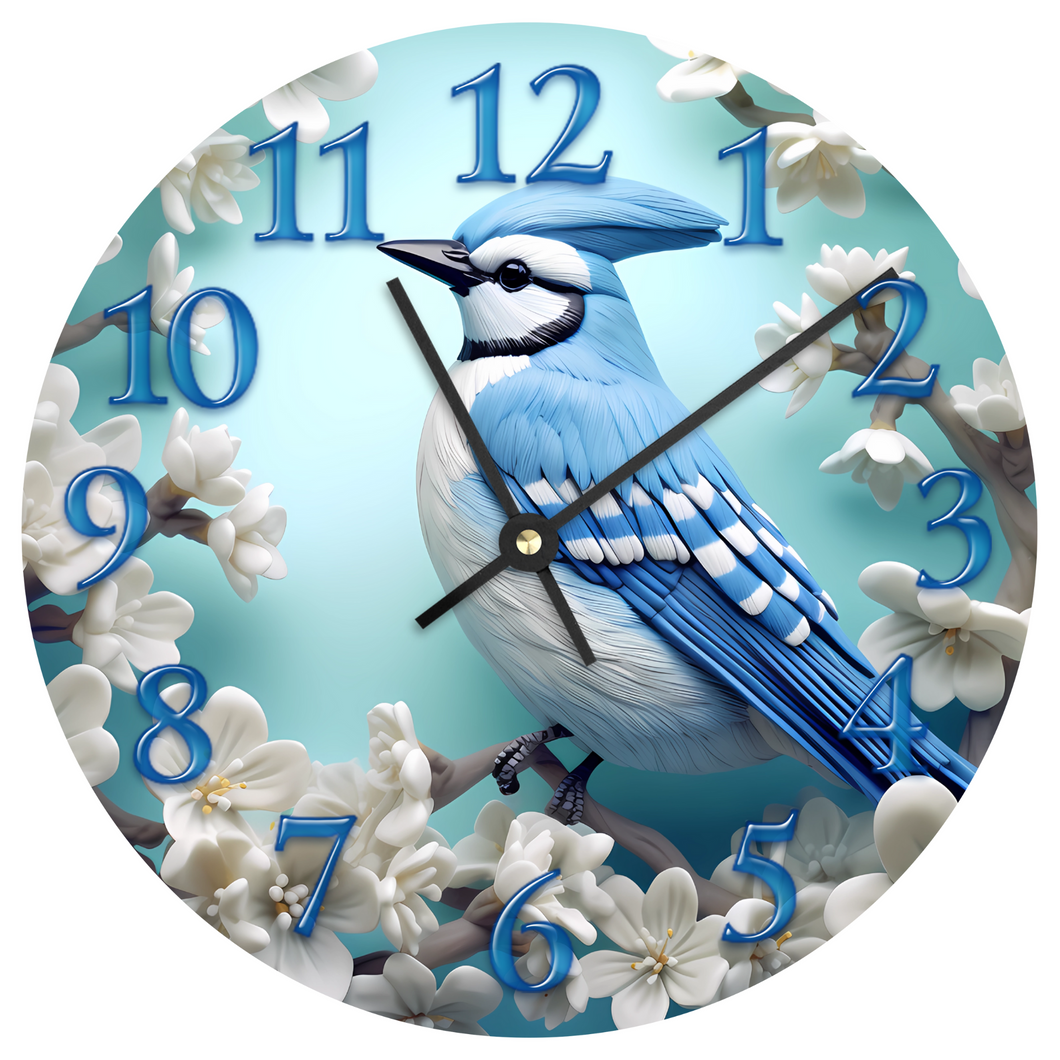 Blue Jay Clock