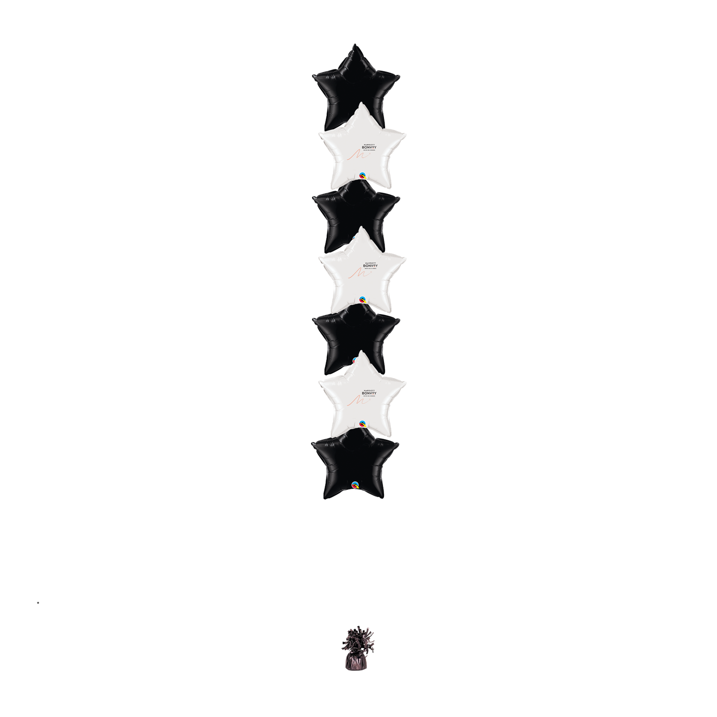 Bouquet of 7 with Bonvoy Logo (Floor Height)