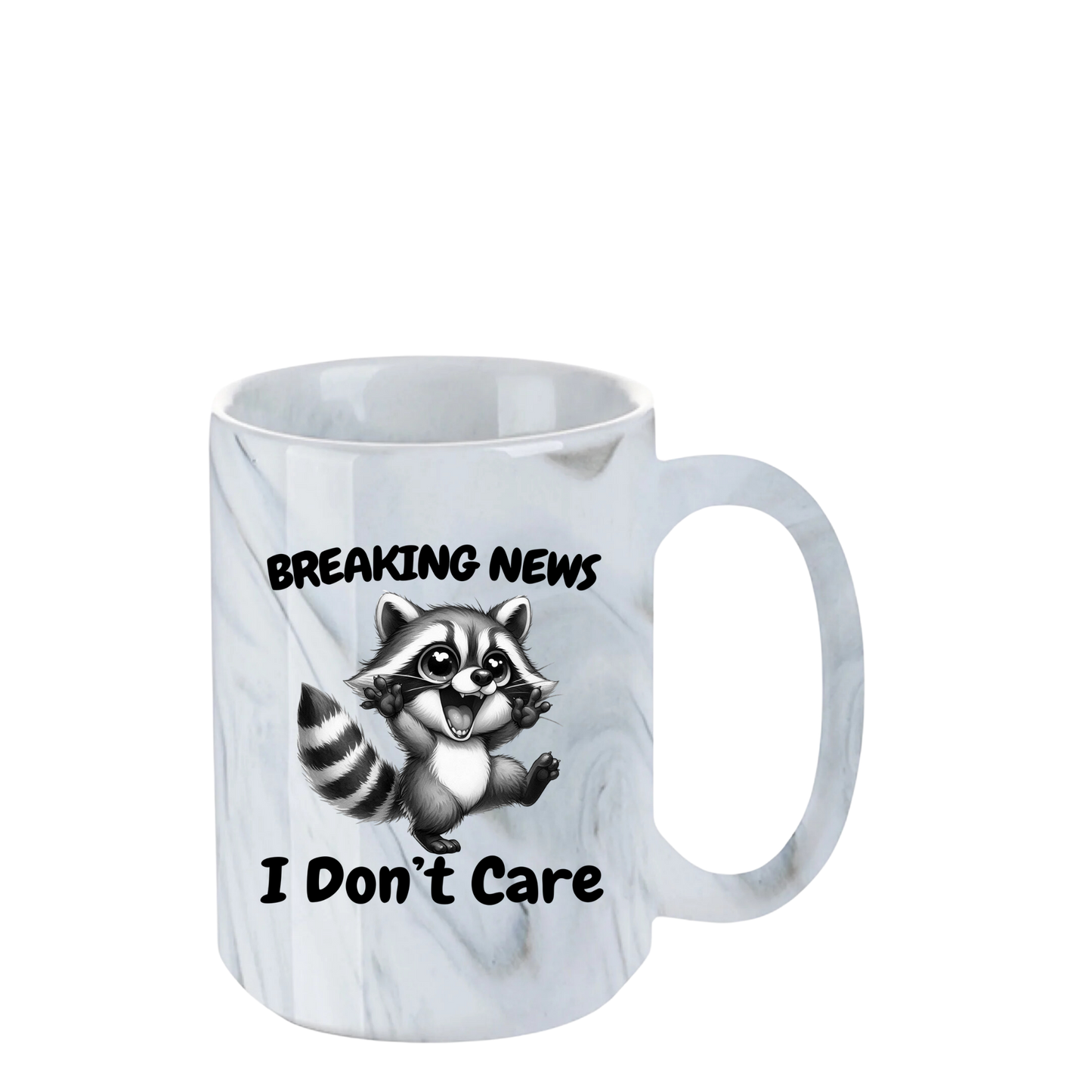 Breaking News.. I Don't Care - 15oz Marble Mug