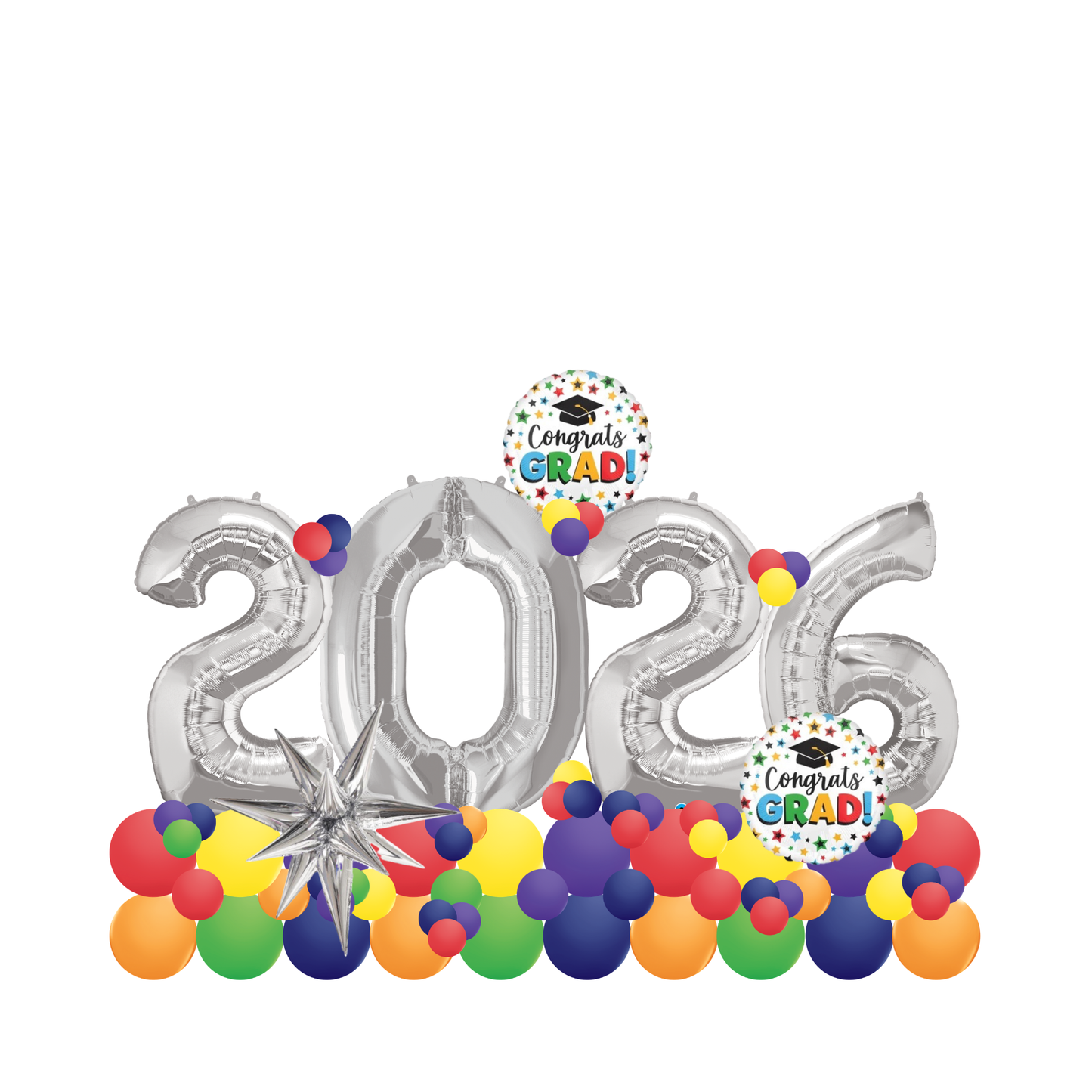 CONGRATS 2026 Grad - Rainbow