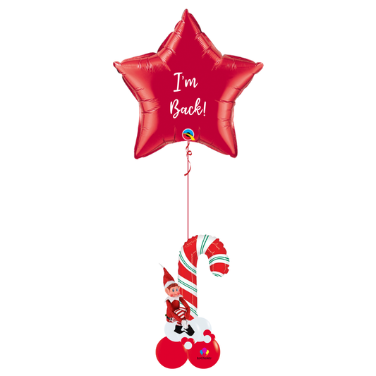 Candy Cane Elf Arrival