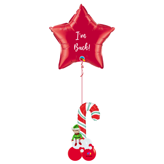Candy Cane Elf Arrival