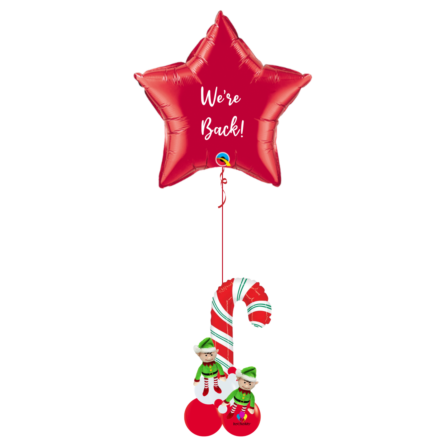Candy Cane Elf Arrival