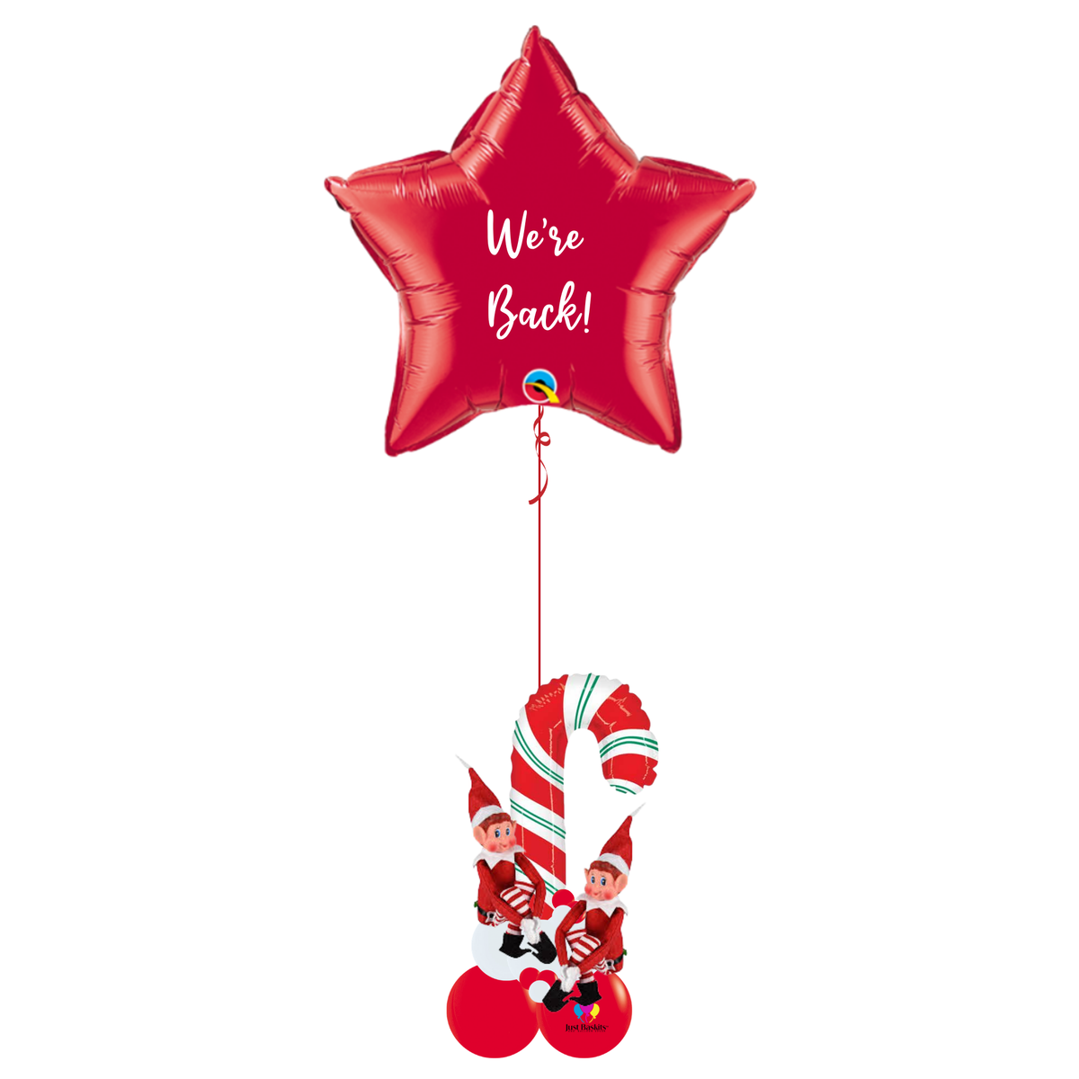 Candy Cane Elf Arrival