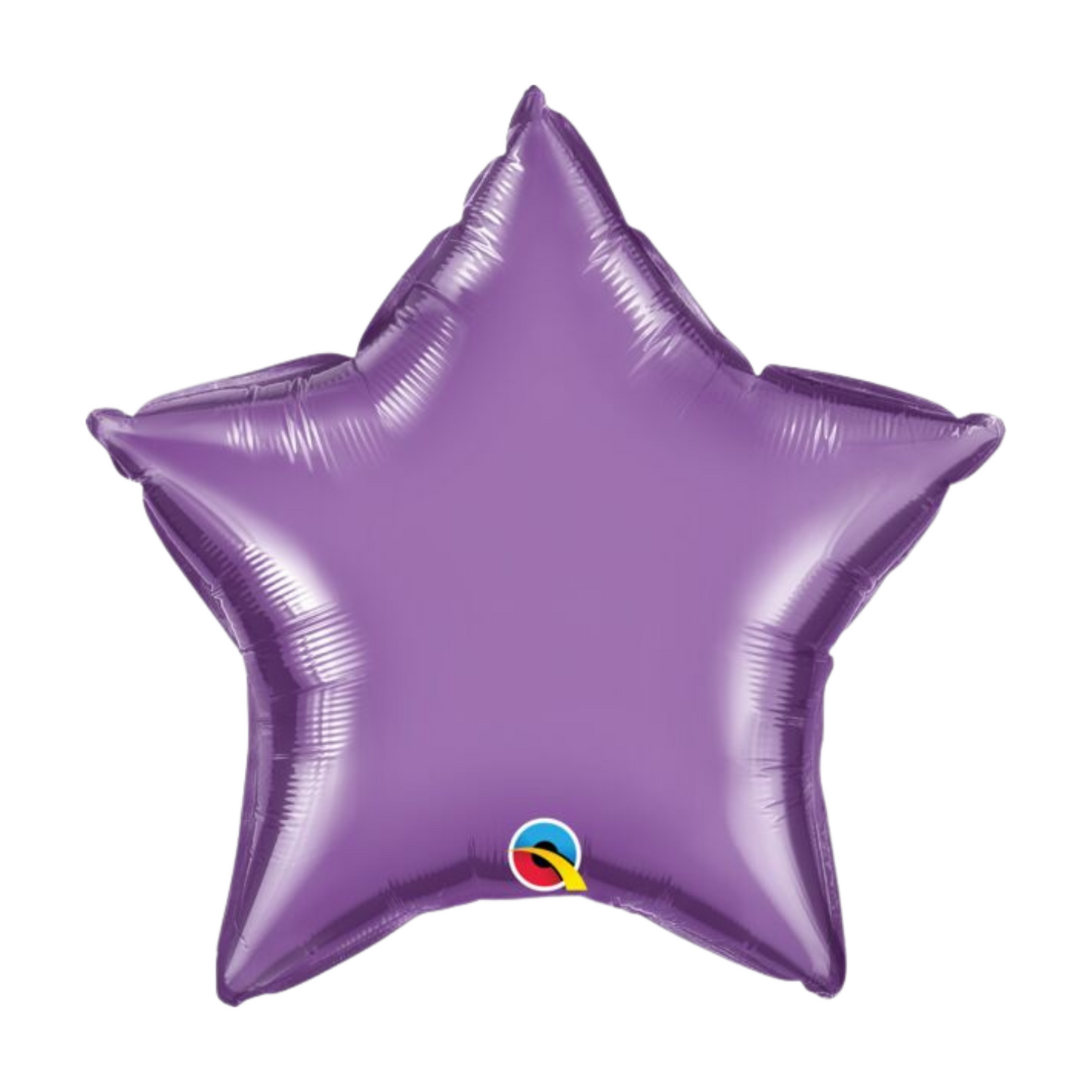 Chrome Purple Star 19" Foil Balloon