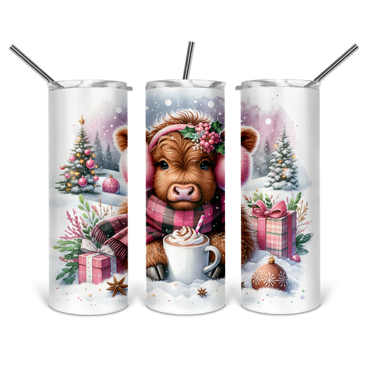 Cocoa the Highland Cow Tumbler