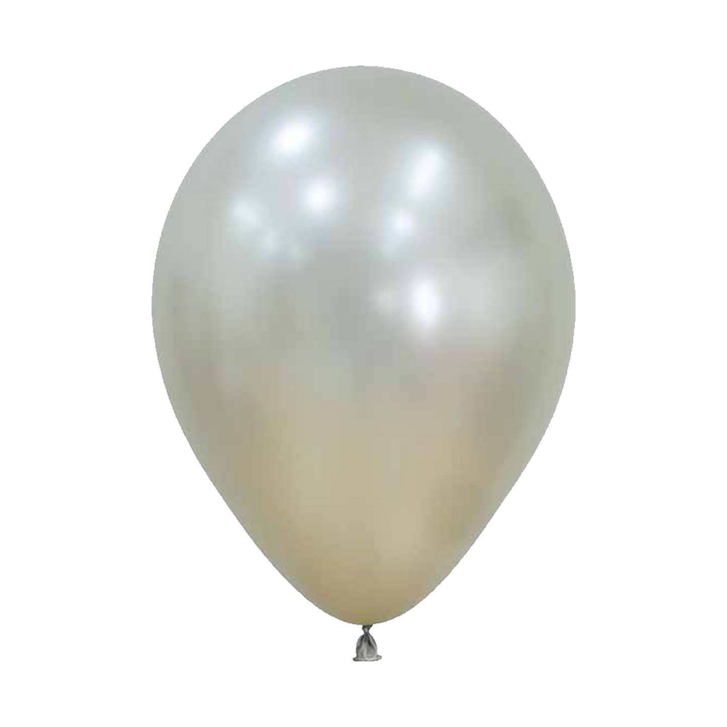 11" Latex Cream Pearl Silk