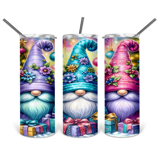 Cute Christmas Gnomes Tumbler