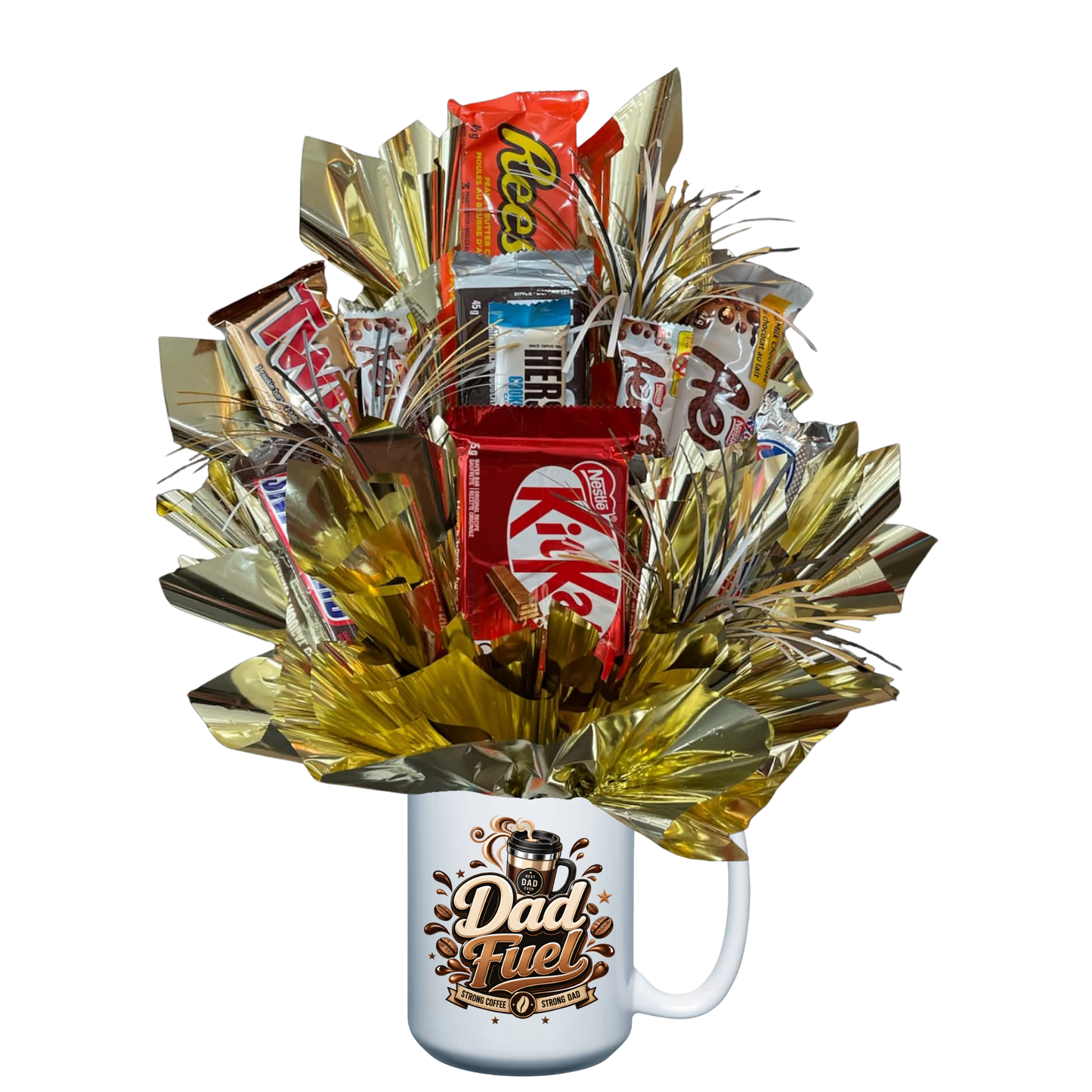 Dad Fuel Candy Bouquet