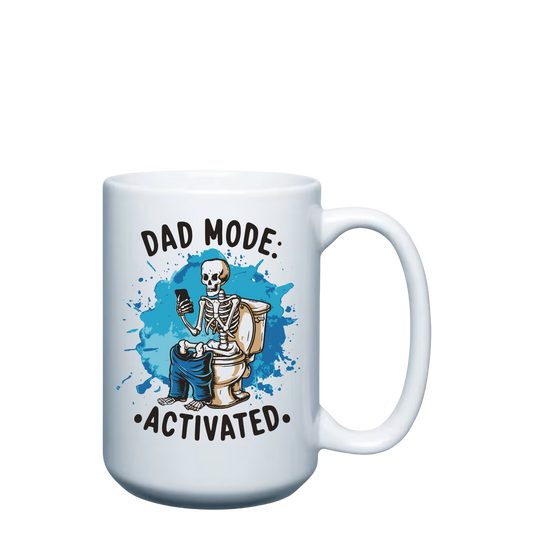 Dad Mode Activated Mug - 15oz Mug