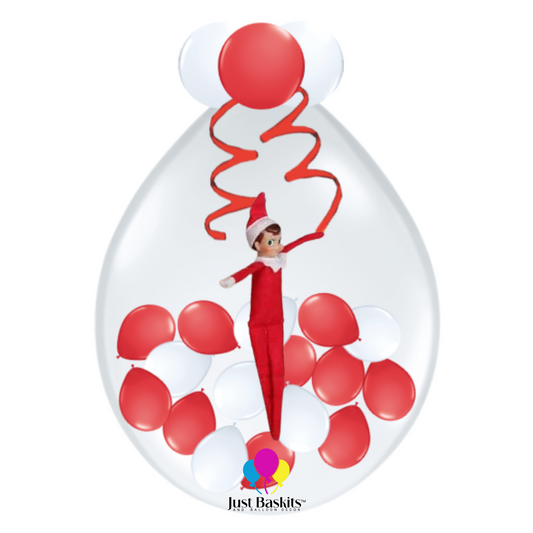 Elf Arrival Stuffed Balloon