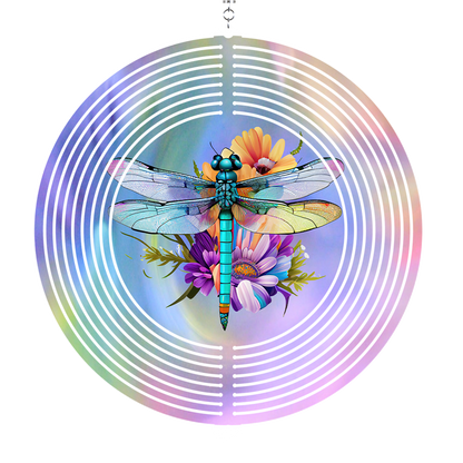 Dragonfly Wind Spinner