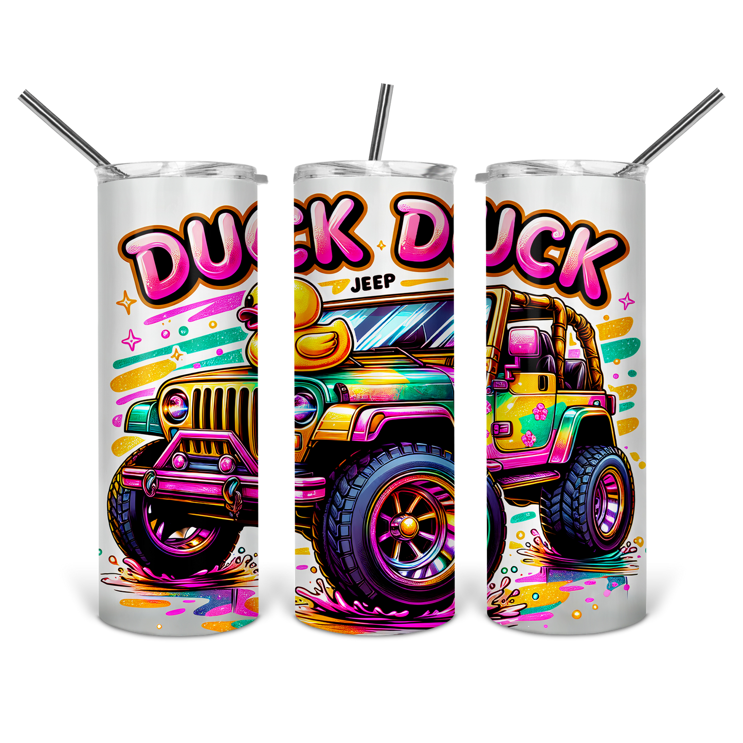 Duck Duck Jeep Tumbler