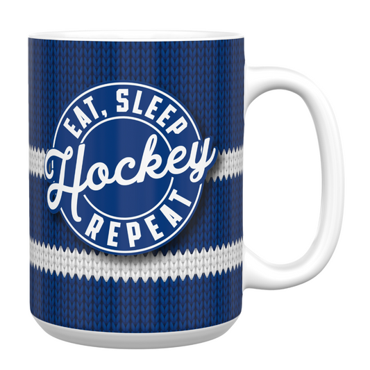 Eat Sleep Hockey Repeat - 15oz Mug